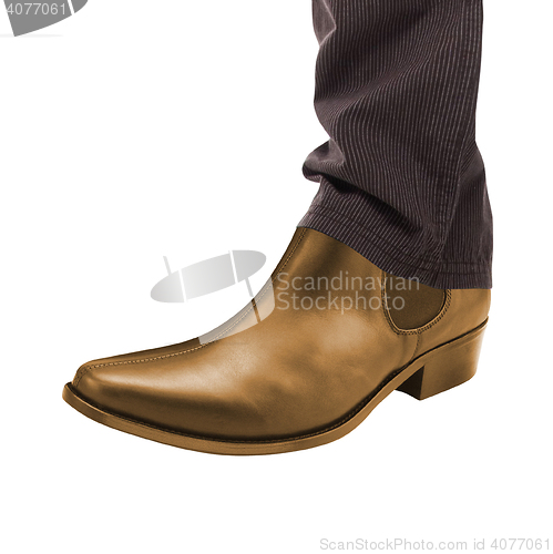 Image of Business shoes isolated