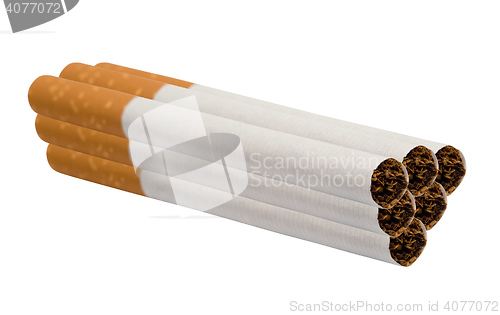 Image of Close-up of Tobacco Cigarettes