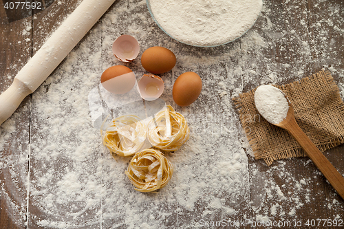 Image of Gastronomy cooking process.