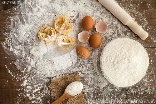 Image of Gastronomy cooking process.