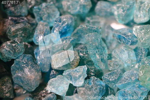 Image of blue apatite mineral texture