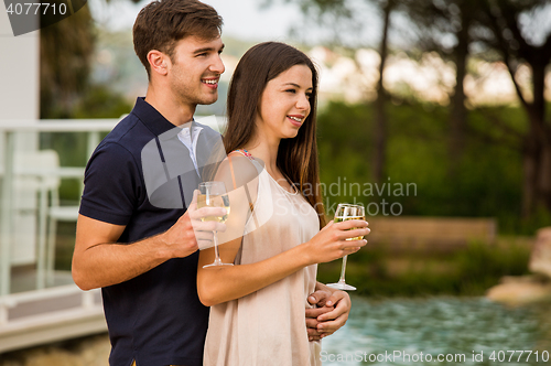 Image of Tasting wine