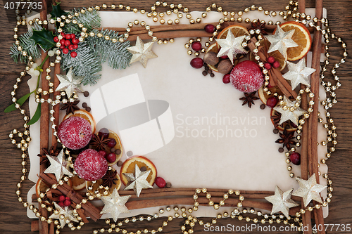 Image of Festive Christmas Border