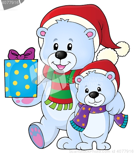 Image of Christmas bears theme image 5