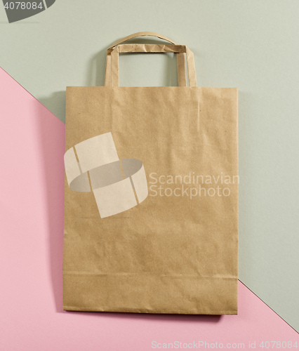 Image of brown paper shopping bag