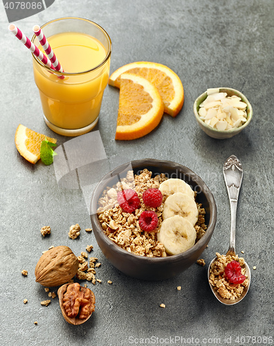 Image of bowl of granola 