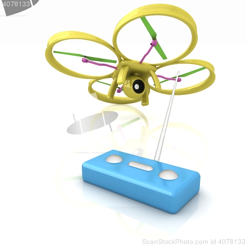 Image of Drone with remote controller