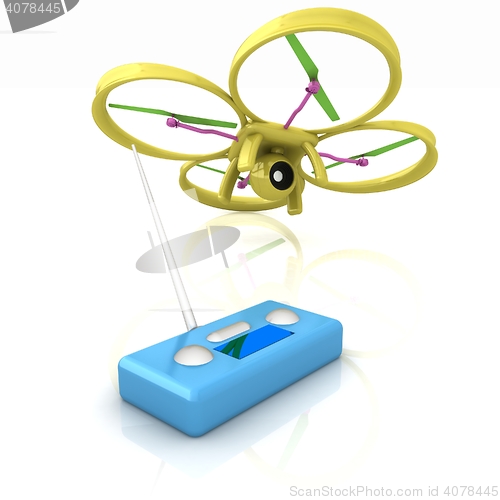 Image of Drone with remote controller