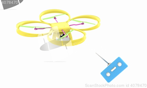 Image of Drone with remote controller