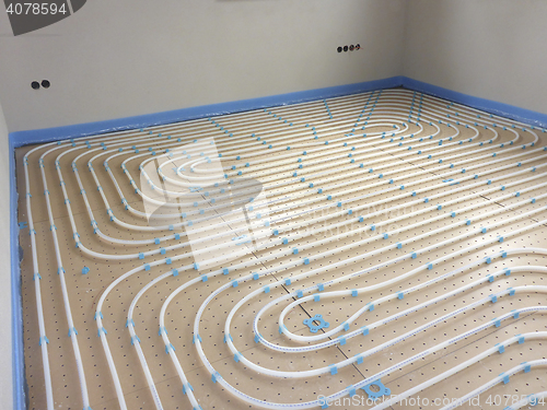 Image of Underfloor heating system