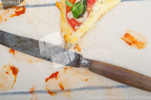 Image of Italian pizza Margherita