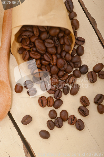 Image of espresso coffee and beans