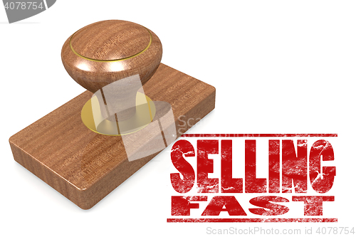 Image of Selling fast quallity wooded seal stamp