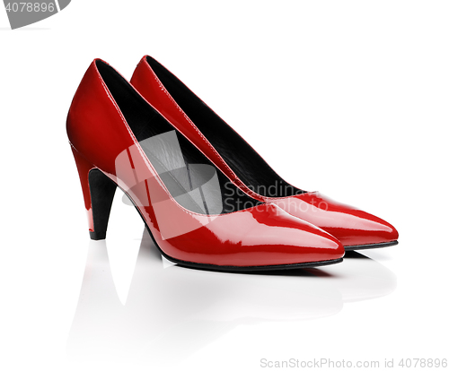 Image of Red Pumps