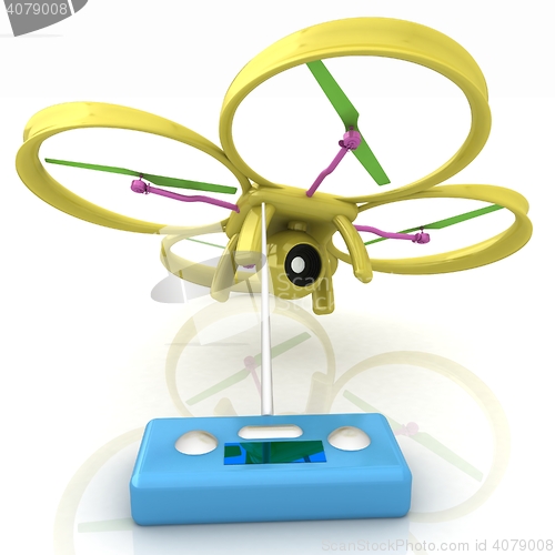 Image of Drone with remote controller