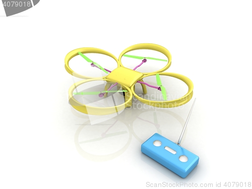 Image of Drone with remote controller