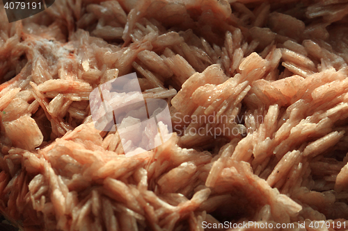 Image of barite mineral texture