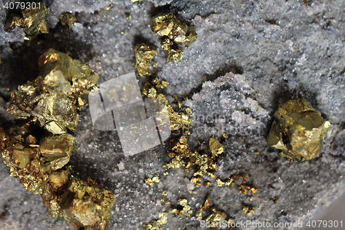 Image of pyrite mineral background