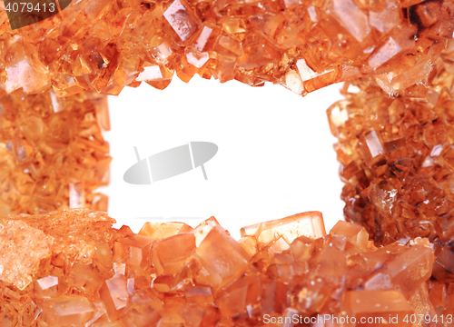 Image of brown sugar crystals background