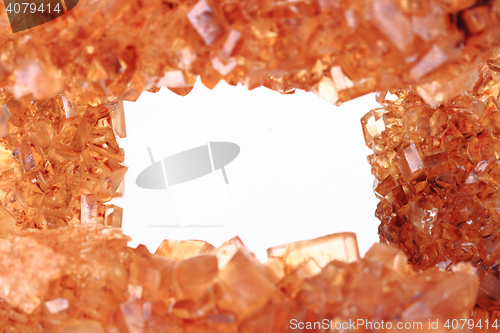 Image of brown sugar crystals background