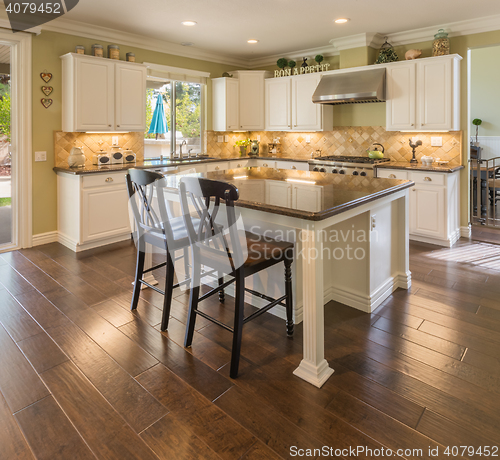 Image of Beautiful Custom Kitchen Interior