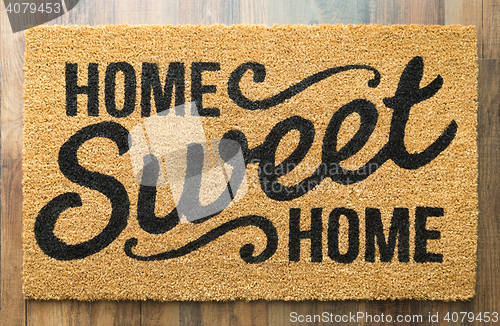 Image of Home Sweet Home Welcome Mat On Floor