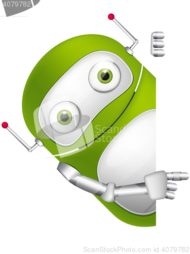 Image of Cartoon Character green robot