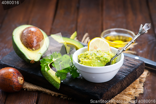 Image of avocado sauce