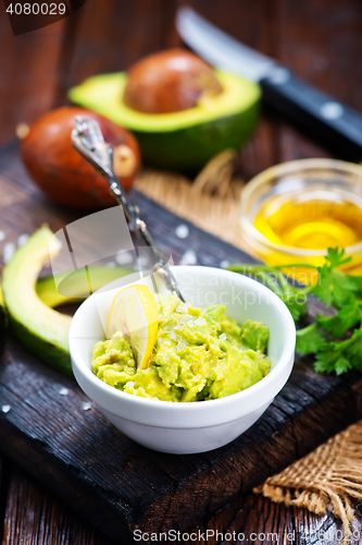 Image of avocado sauce