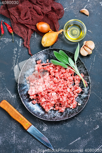 Image of minced meat