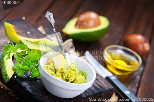 Image of avocado sauce