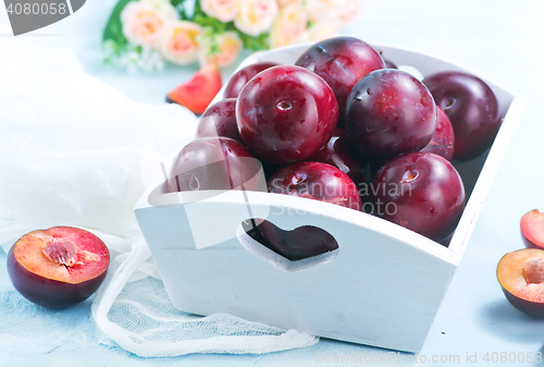 Image of fresh plums