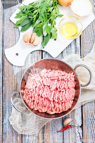 Image of minced meat