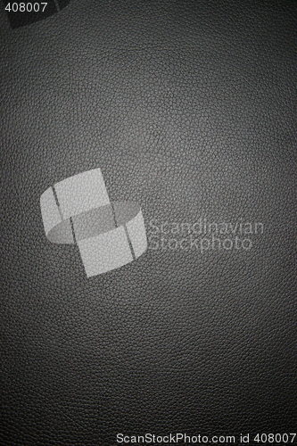 Image of Black leather