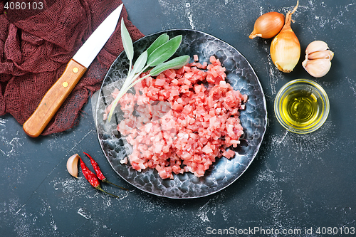 Image of minced meat