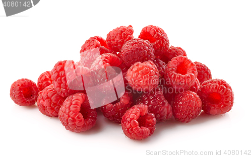 Image of heap of raspberries