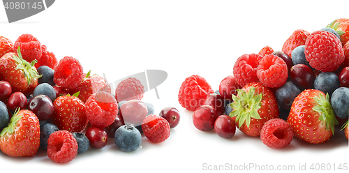 Image of heap of various fresh berries