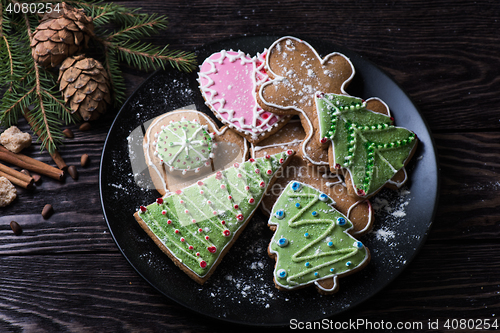 Image of New year homemade gingerbread