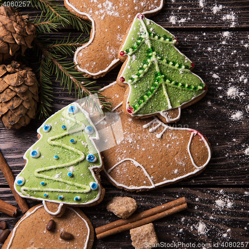 Image of New year homemade gingerbread