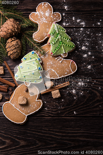 Image of New year homemade gingerbread