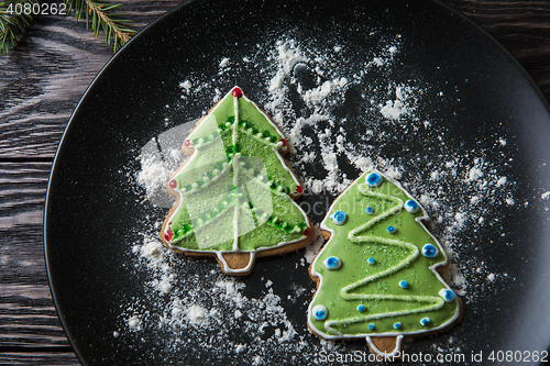 Image of New year homemade gingerbread