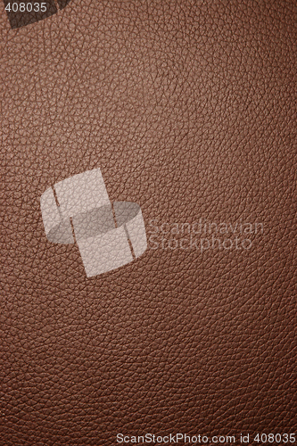 Image of Brown leather - Macro