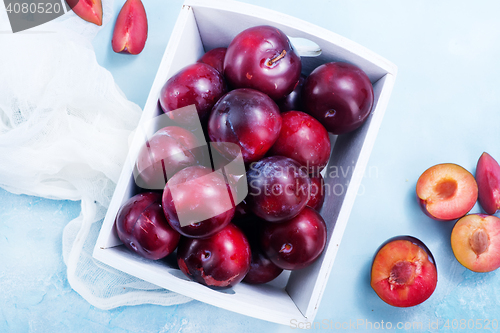Image of fresh plums