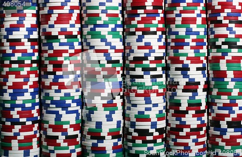 Image of stacks of casino chips