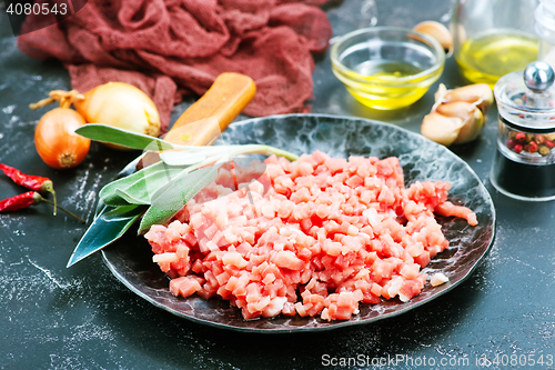 Image of minced meat