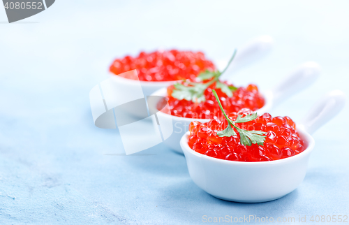 Image of salmon caviar