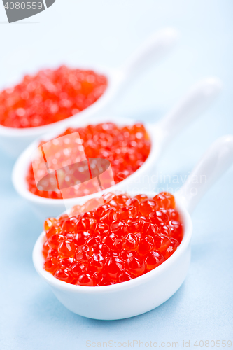 Image of salmon caviar