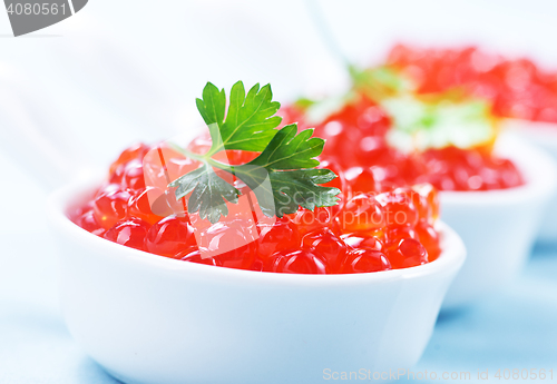 Image of salmon caviar