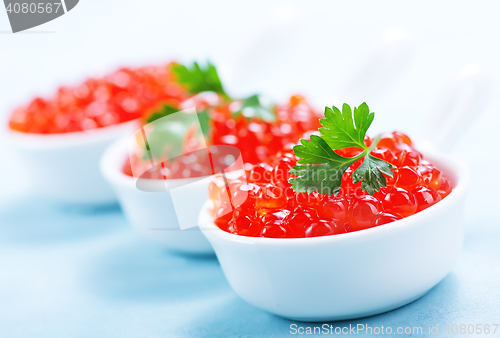 Image of salmon caviar