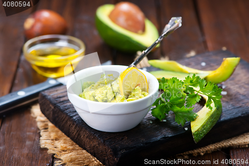 Image of avocado sauce